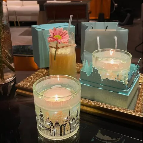 香薰限定款蜡烛伴手之夜礼盒香氛T家神器浪漫轻奢礼物室内求婚