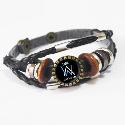 DJ电音Alan Walker艾伦沃克周边手链二次元手镯学生礼物手环