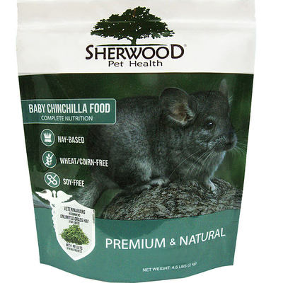 美国原装sherwood苜蓿草亚麻籽幼年龙猫粮进口幼年龙猫饲料