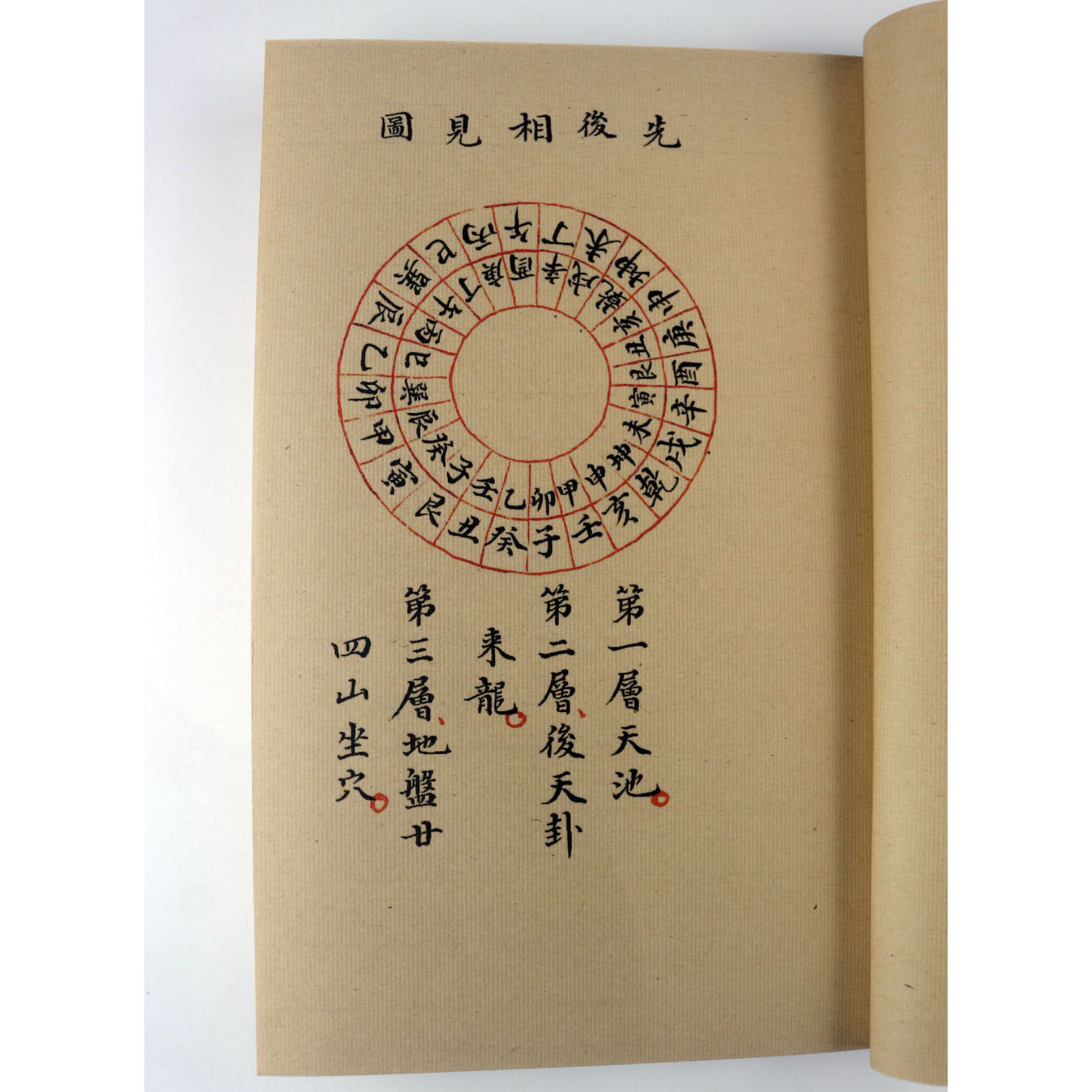 复古宣纸彩印明堂消水精品收藏毛笔字帖