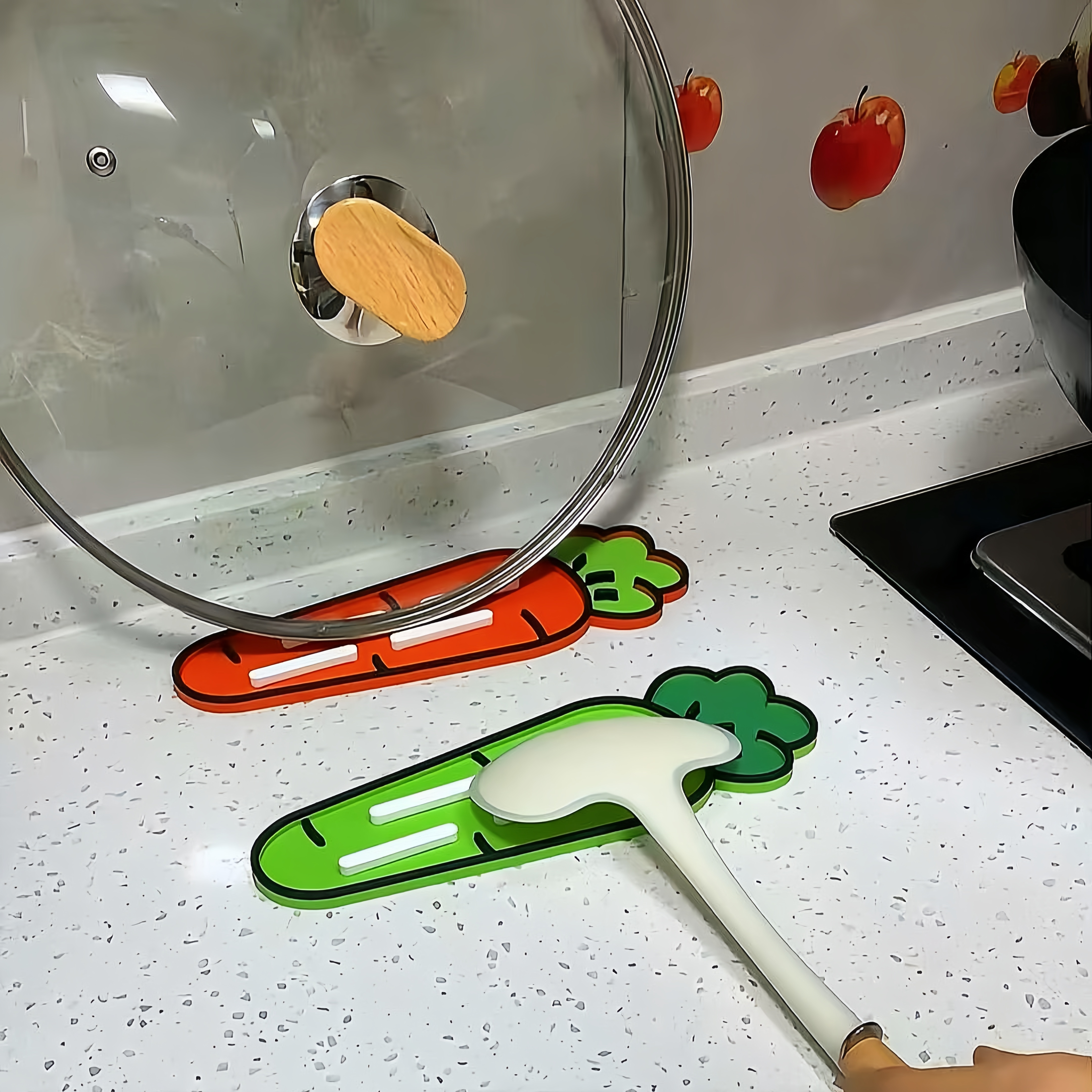 厨房好物|食品级硅胶锅盖垫