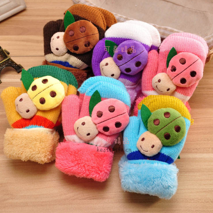 Gants pour enfants en de laine - Ref 2146953 Image 4