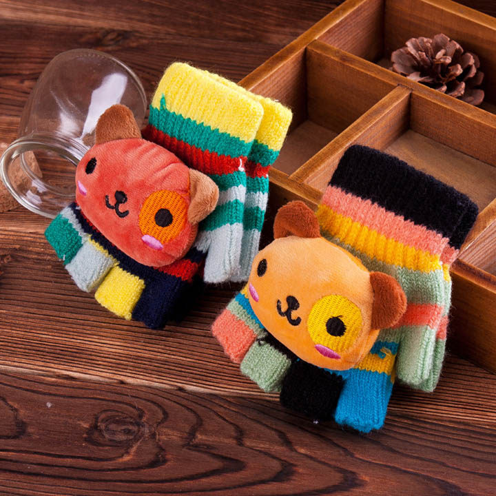 Gants pour enfants en de laine - Ref 2145368 Image 4