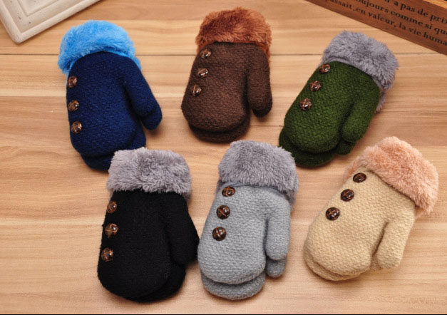 Gants pour enfants en de laine - Ref 2147007 Image 5