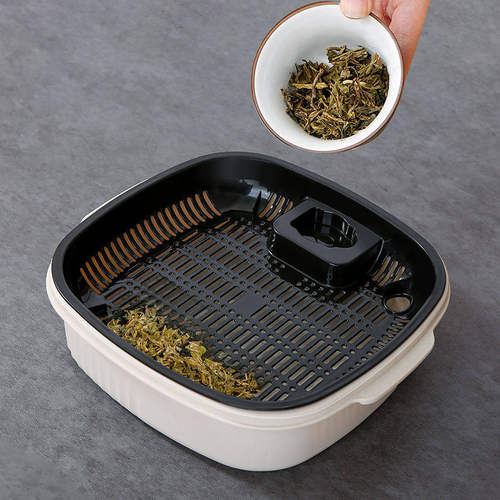 矮款茶水桶茶渣桶茶水废水桶功夫茶具配件茶桌茶水桶矮款家用小号