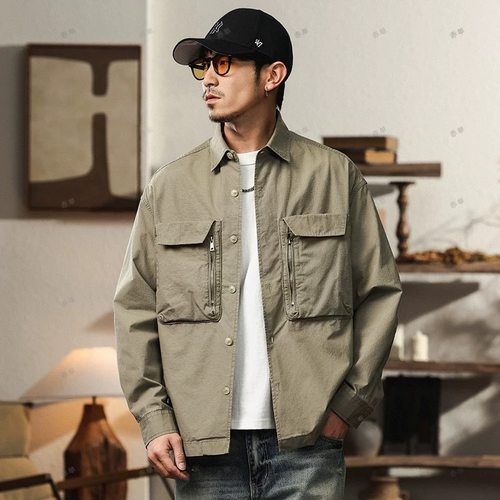 NASA联名潮牌宽松工装外套