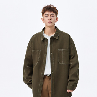 百搭宽松舒适情侣男女同款 衬衫 休闲服 长袖 NASA官方联名2025年秋季