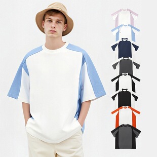 T恤短裤 男短袖 一套搭配宽松潮流百 休闲套装 NASA官方联名实拍新款