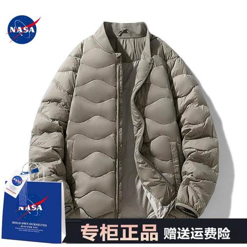 NASA联名情侣羽绒服短款