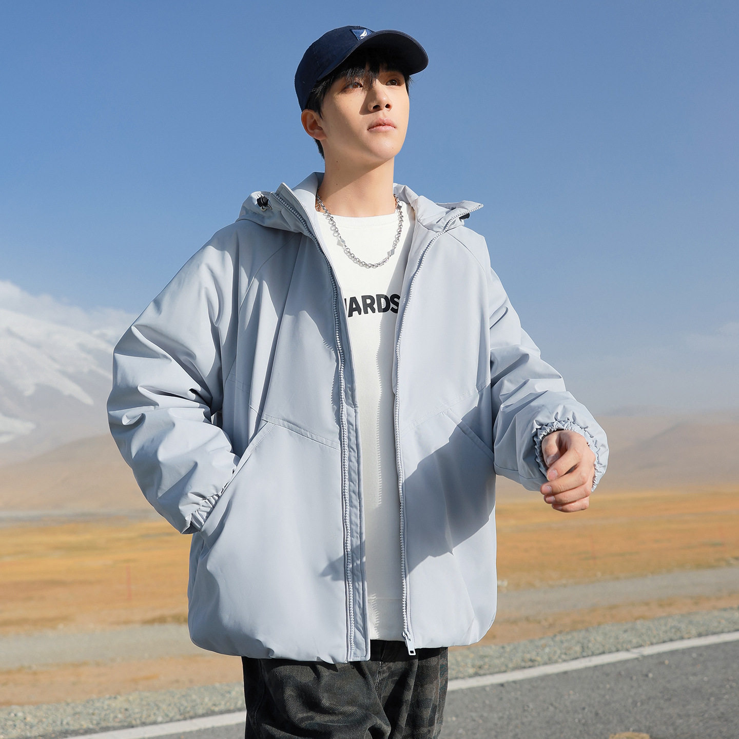 NASA联名情侣加厚羽绒服