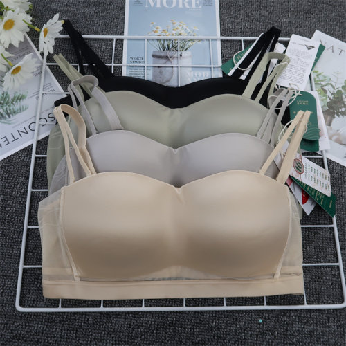 香月明美光感乳胶一体杯文胸美背