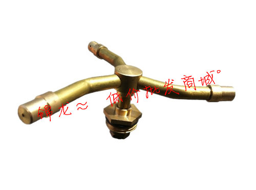 4分DN15三臂旋转三叉喷灌喷头雾化微喷雾器/屋顶降温喷自动喷水器