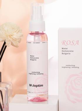 魔介玫瑰花水喷雾 补水保湿爽肤水 提亮肤色美容养颜 水油平衡