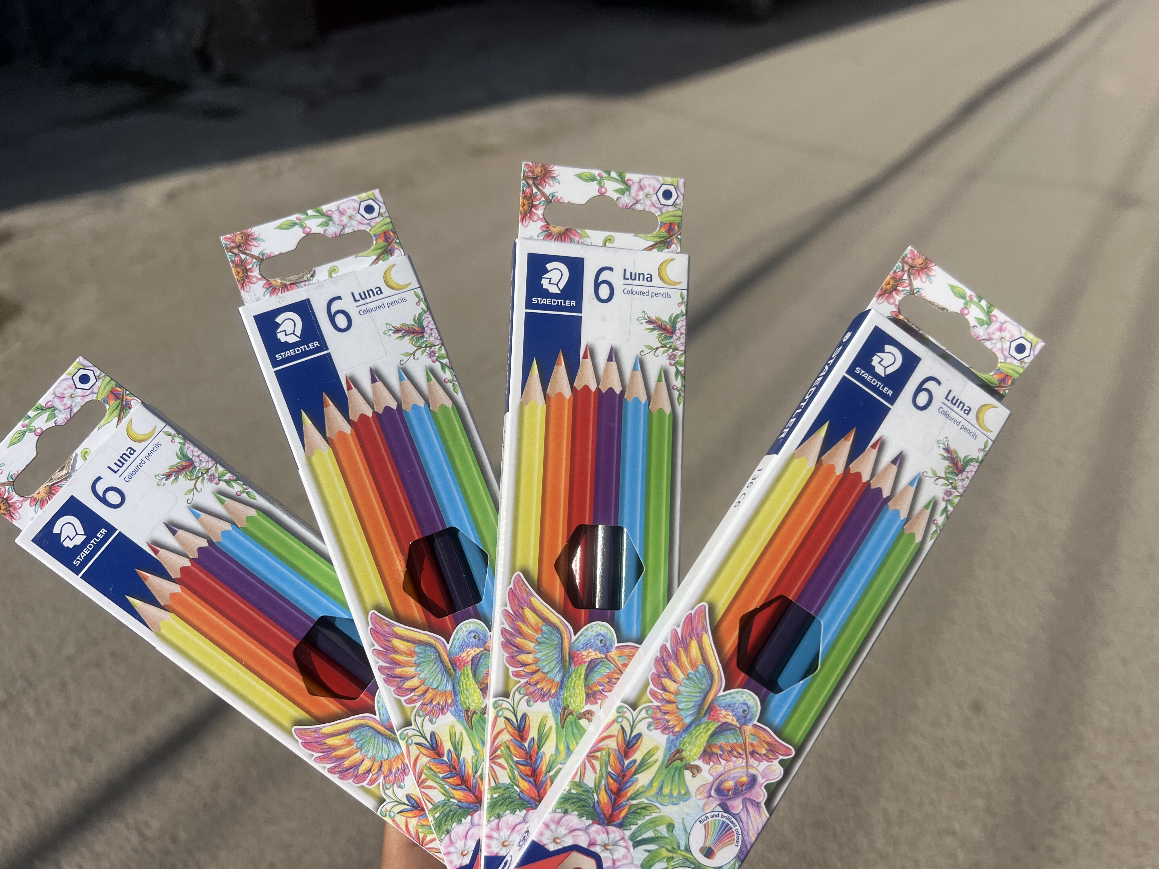 德国施德楼油性超软彩色铅笔6支装,文具电教/文化用品/商务用品,铅笔/自动铅笔,淘宝优惠券,粉丝福利购,淘宝优惠卷