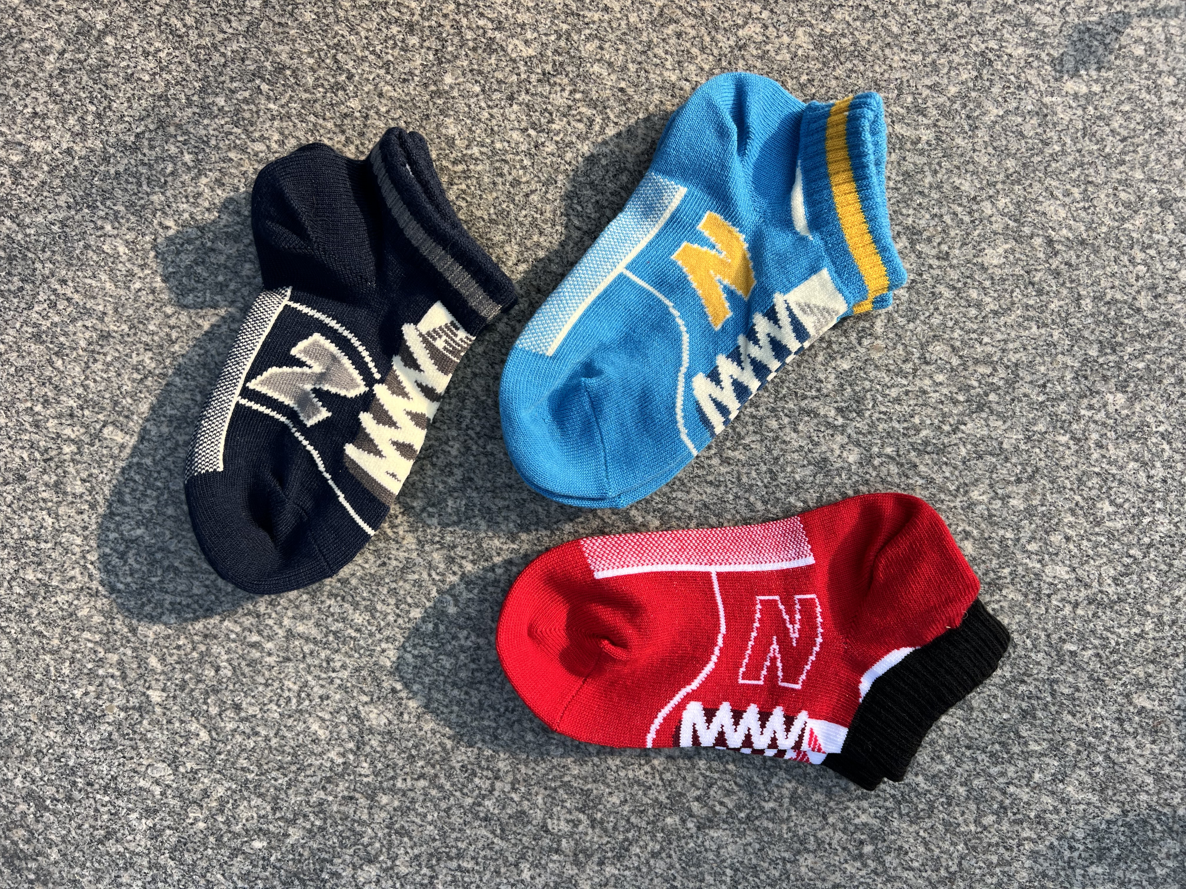 外贸日单尾货男女童船袜6-7岁 1双