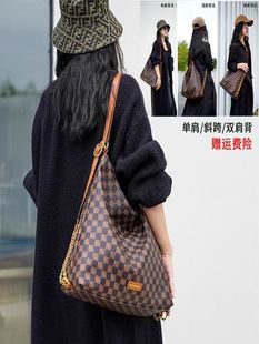 2025新款潮三用多功能大容量背包软皮单肩挎腋下包通勤女士托特包