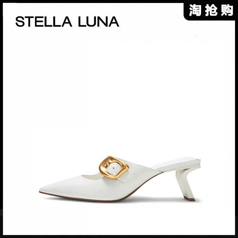 露娜女鞋26SS新品玛丽珍穆勒拖鞋图片