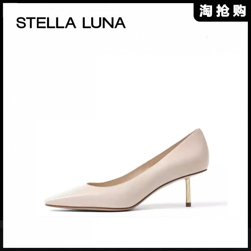 露娜女鞋26SS新款春夏尖头高跟鞋图片