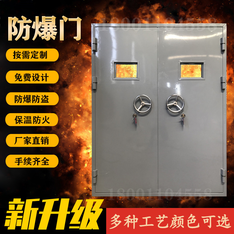 北京直销锅炉房煤气防爆门钢质