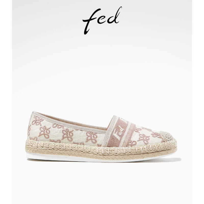 fed平底单鞋夏季新款女鞋软底休闲时尚麻绳渔夫鞋女R0512-YAB706,女鞋,渔夫鞋,淘宝优惠券,粉丝福利购,淘宝优惠卷