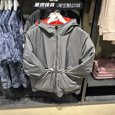 冬季新款户外运动保暖棉服阿迪