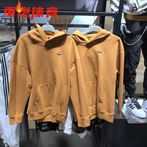 正品阿迪达斯NEO男女卫衣运动休闲连帽长袖套头衫上衣HG9017 9018