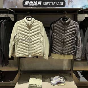 Nike耐克 新款男训练轻薄保暖跑步长袖立领棉外套 FB7557-370/010