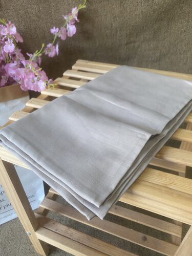 外贸无标夏季亚麻棉麻单人床单