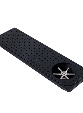 不锈钢吧台自动洗杯器长方形黑色嵌入式高压喷水咖啡杯带滤网商用