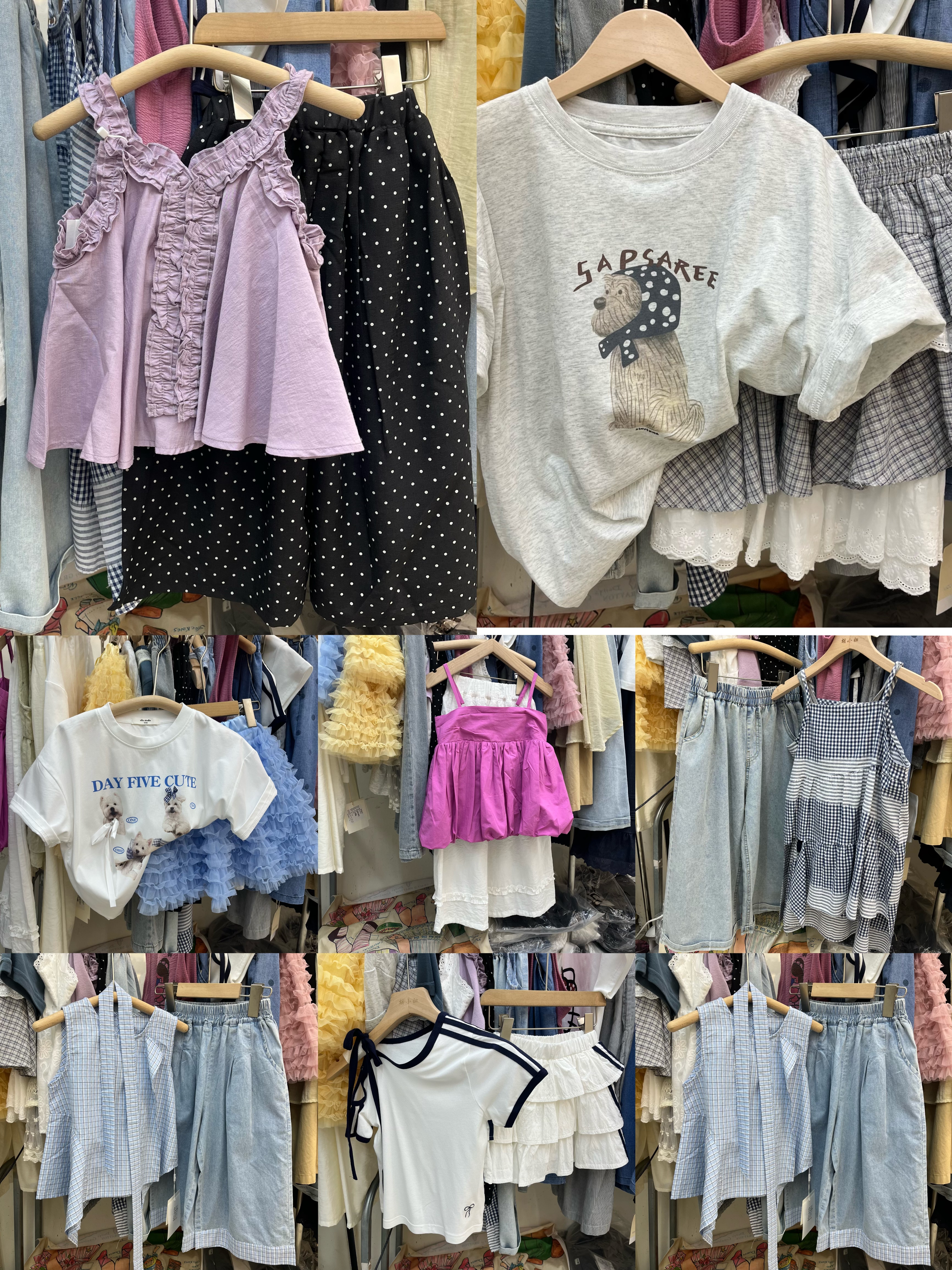 胡小妞家特价断码夏款套装合集套装