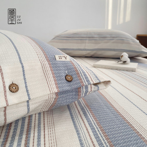 A类好货老粗布加厚床单三件套