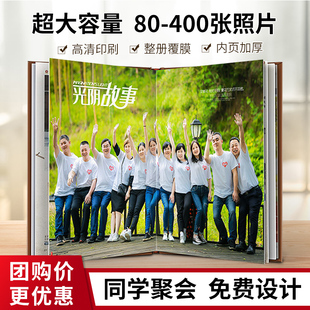 彼客同学聚会纪念册定制班级通讯录照片书毕业册同学会相册制作