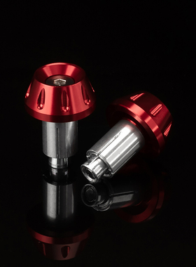 适用雅马哈NMAX155 125AEROX/NVX 改装铝合金CNC手把堵头平衡端子