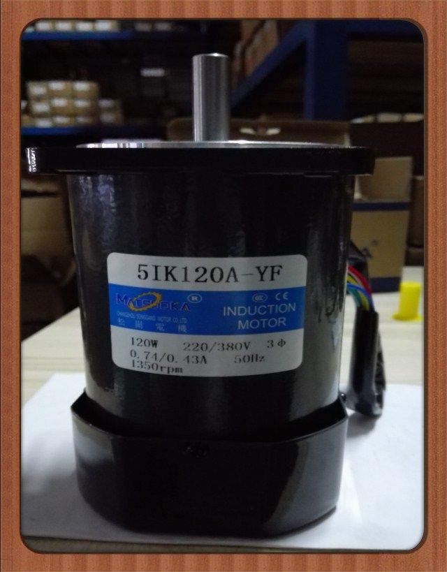 松岗电机 120W光轴三相电机 5IK120A-YF 轴径12mm 380V 外径90*90,电子元器件市场,电机/马达,淘宝优惠券,粉丝福利购,淘宝优惠卷