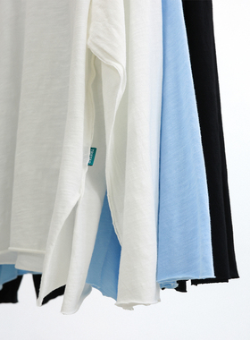 TRIFFER阔版轻薄长袖tee柔糯亲肤慵懒防晒男女款