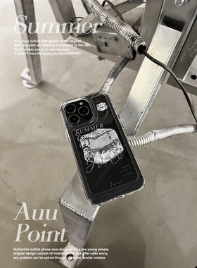 AUUPOINT适用于iPhone13promax苹果12 pro个性11手机壳夏日冰块