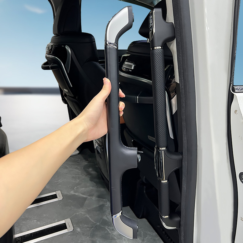 适用15-22款埃尔法威尔法30系替换式仿水晶拉手ALPHARD中门开关框