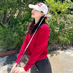 高尔夫韩版女款海军领针织长袖衫上衣户外休闲修身弹力学院风毛衣