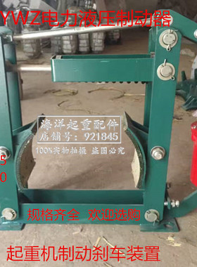 YWZ系列电力液压块式制动器铆钉瓦式刹车块皮100/18 200/25300/45