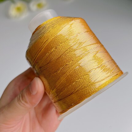 大卷金线3股6股9股桃花勾边加膜不掉色保色金线