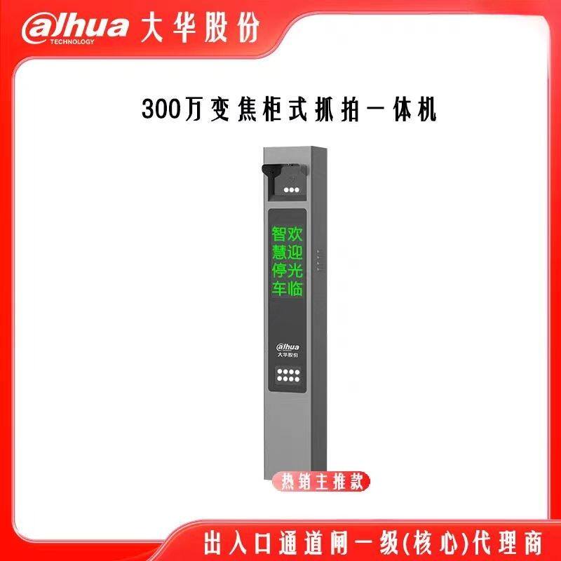 大华dh-ipmecs-1523-z 车牌识别机抓拍一体机道闸四行两字显示屏