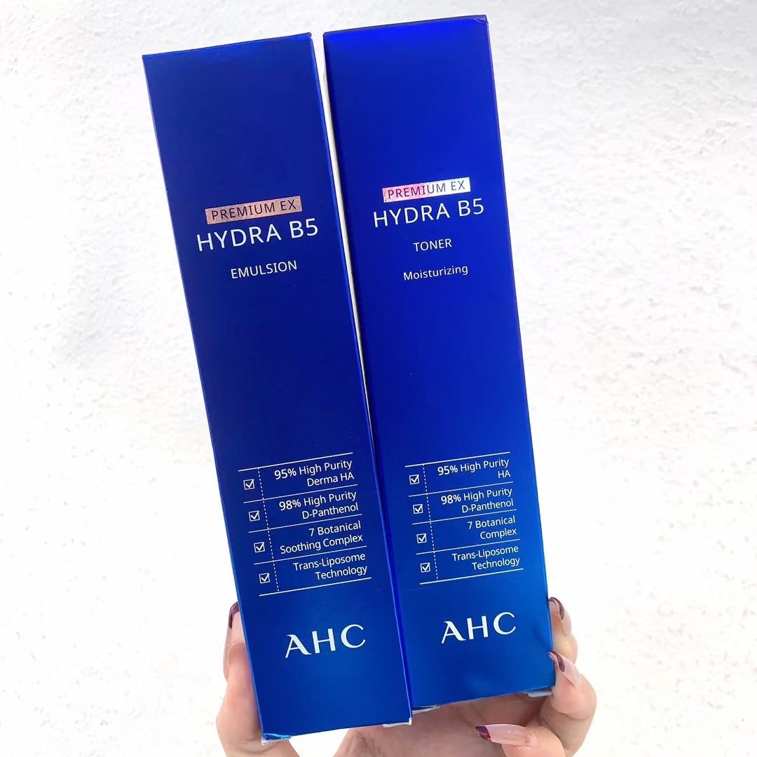 Ahc玻尿酸B5水乳滋润不油腻孕妇敏感肌肤用舒缓缺水皮肤温和保湿