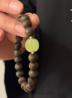 【木】五行手串补缺喜用神本命年多宝平衡男女手链木质串珠原创