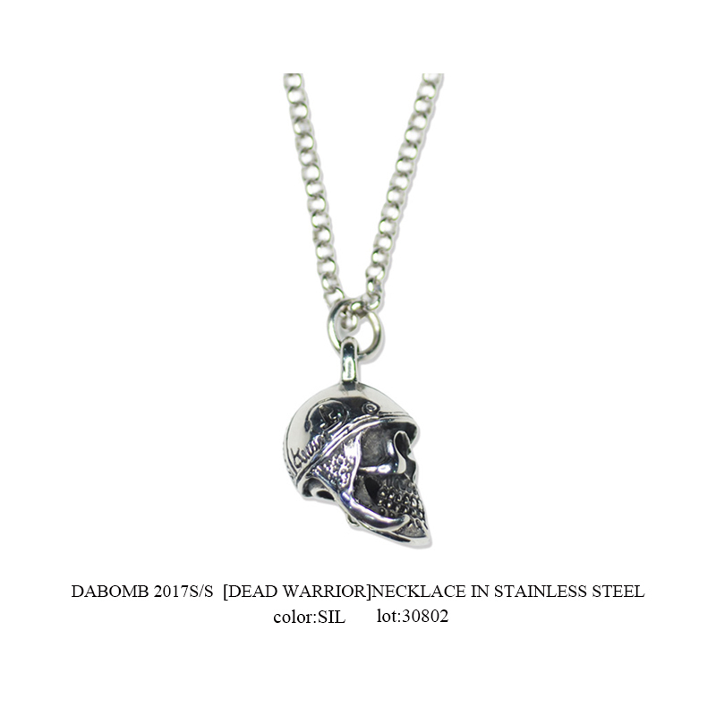 HALFHAND [DEAD WARRIOR]NECKLACE IN STAINLESS STEEL-骷髅头项在类目 饰品/流行首饰/时尚饰品新, 项链中 - 来自Buy2taobao.com提供专业的淘宝代购服务