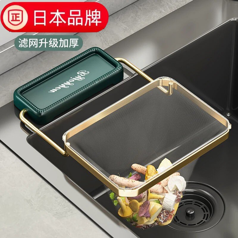 日本进口厨房水槽垃圾过滤网水池图片