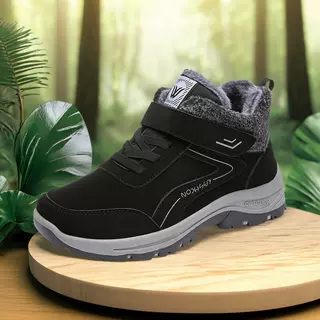 2025新款棉鞋男冬季情侣保暖棉靴加绒加厚中老年健步鞋大码老人,流行男鞋,棉鞋,淘宝优惠券,粉丝福利购,淘宝优惠卷