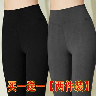 线裤 德绒无痕秋裤 高腰紧身保暖衬裤 女士秋冬季 外穿 加绒加厚打底裤