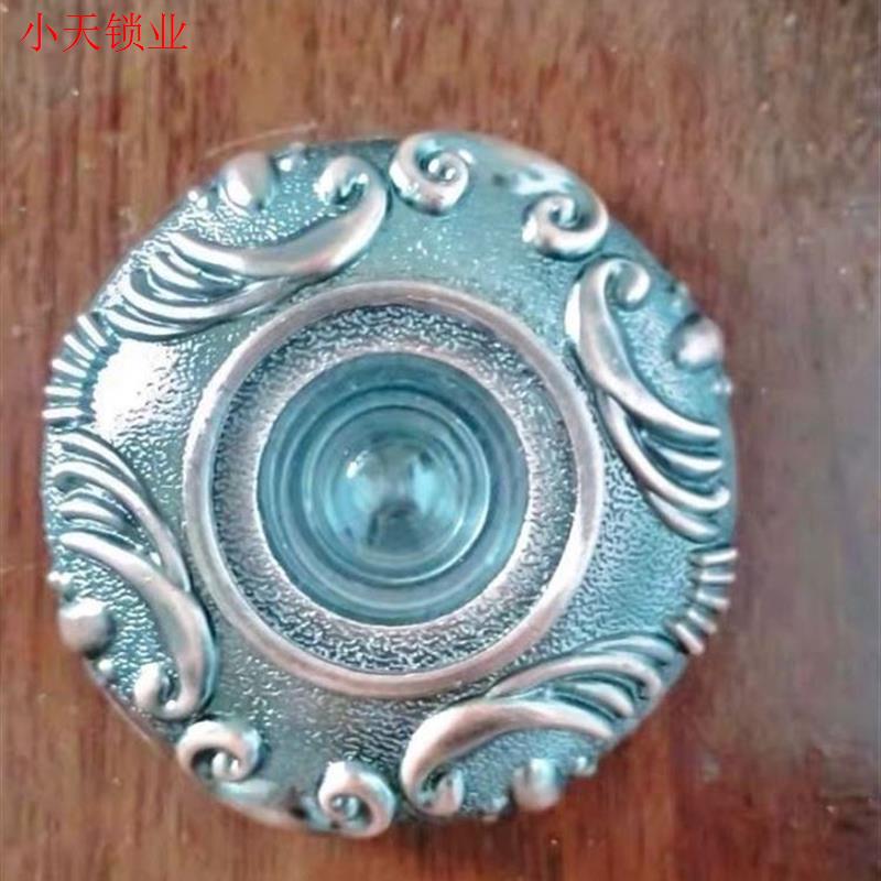 二合一防盗堵孔门镜猫眼可视防盗门家用门铃高清入户门门眼通用.