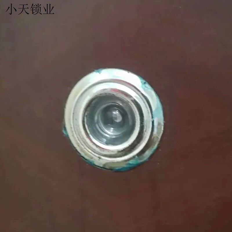 防盗门管径27mm工程款猫眼通用型防盗门猫眼家用塑料门镜猫眼.
