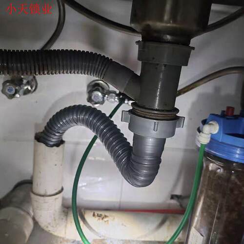 延长下水洗菜盆配件单槽排水管厨房下水管水槽拖把池加长管.
